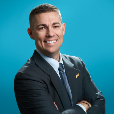 Vice President Tom Matthews posing for a photo